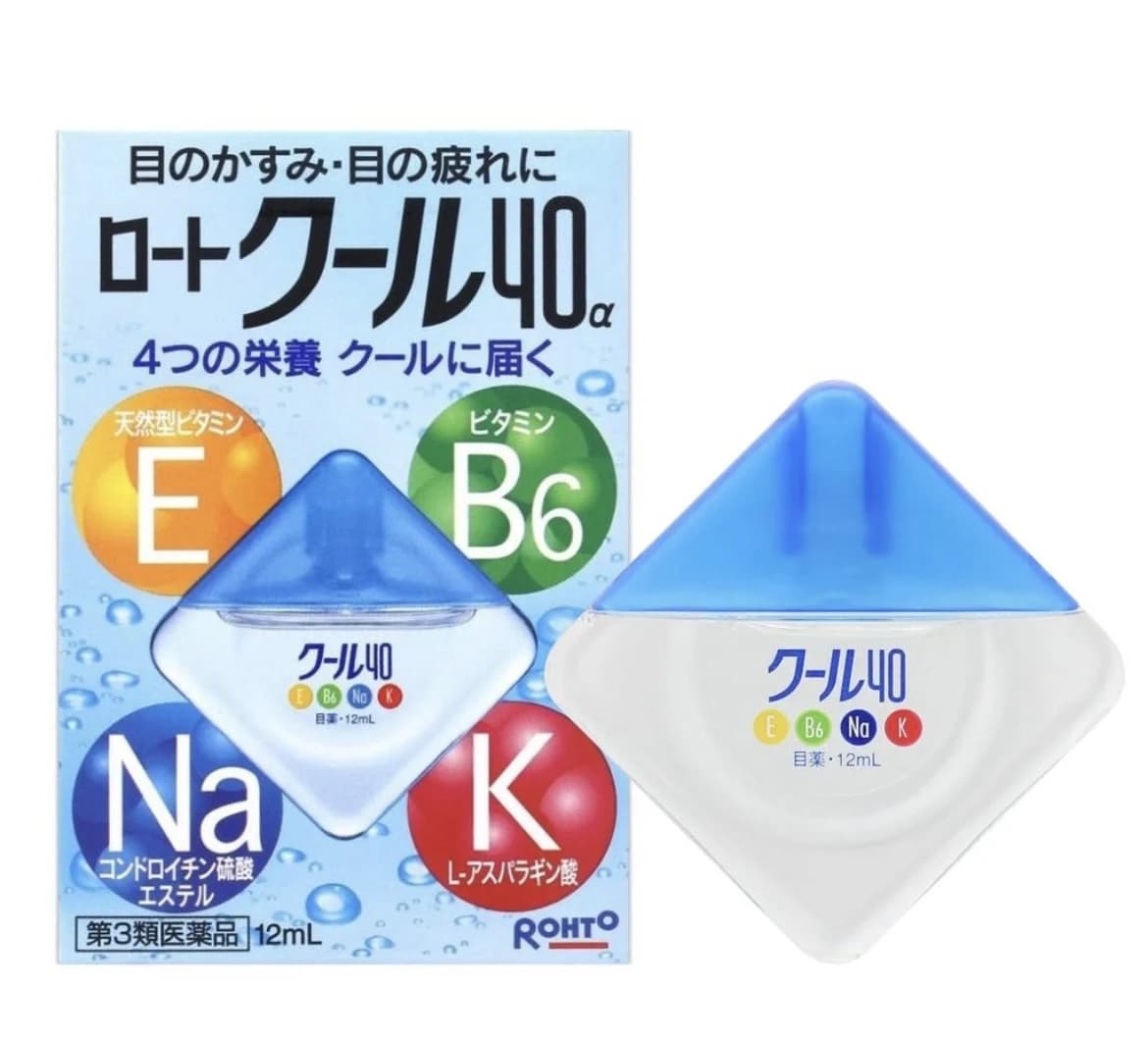Thuốc nhỏ mắt ロートクール40α