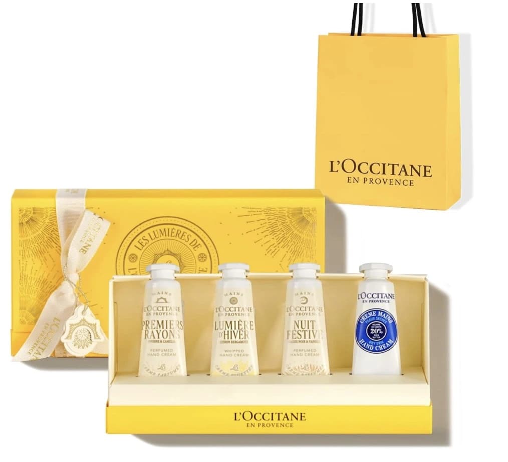 Set quà kem dưỡng tay L’OCCITANE Holiday – 4 tuýp — ảnh 1