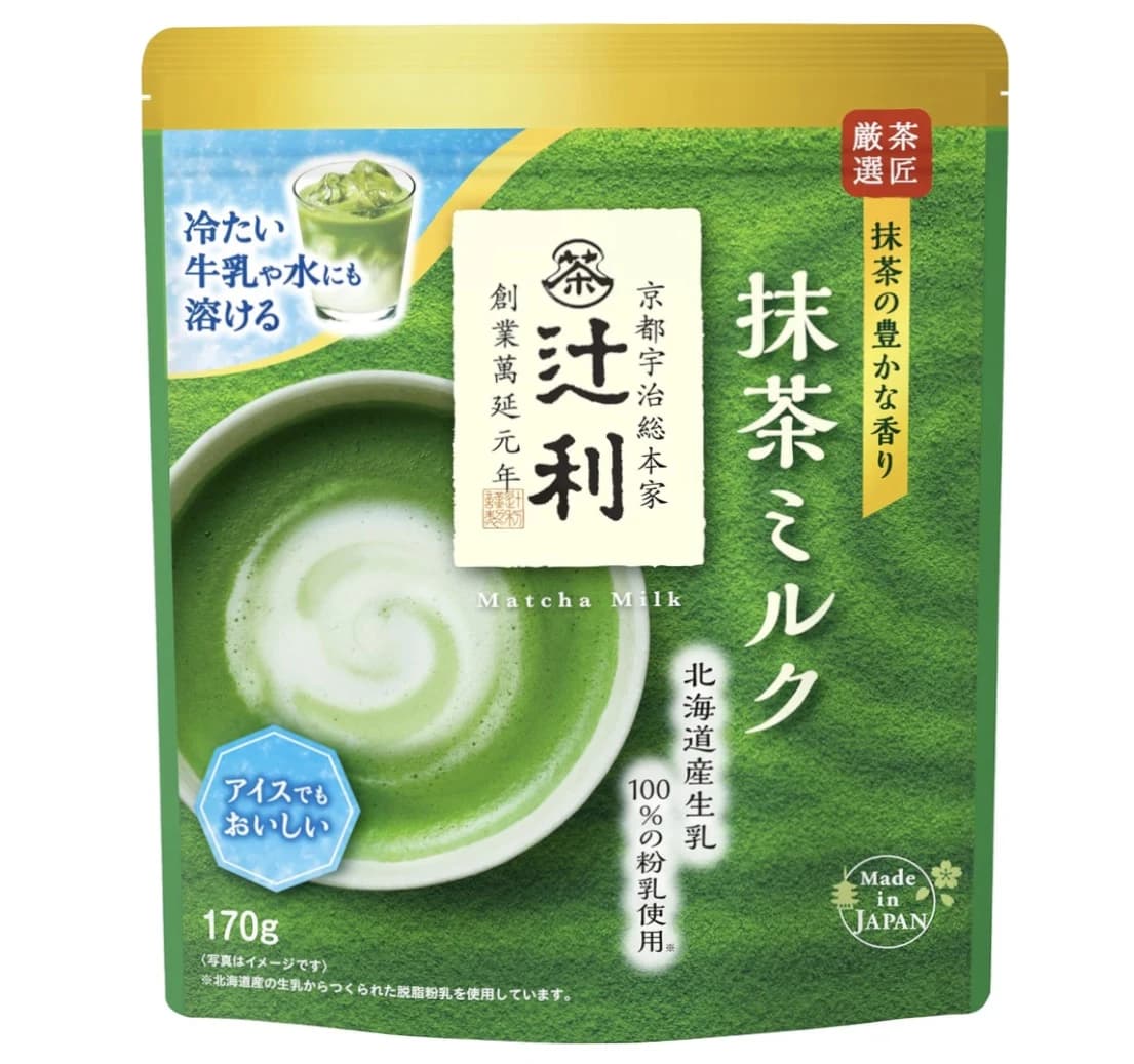 Bột Matcha Milk Tsujiri Nhật Bản — ảnh 1