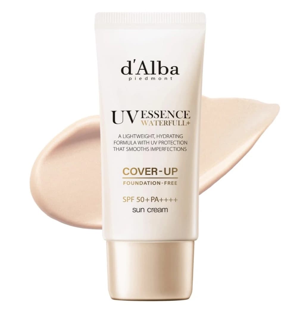 Kem chống nắng nâng tông, che phủ nhẹ d’Alba Waterfull Tone-Up Sun Cream Cover Beige SPF50+ PA++++ — ảnh 1