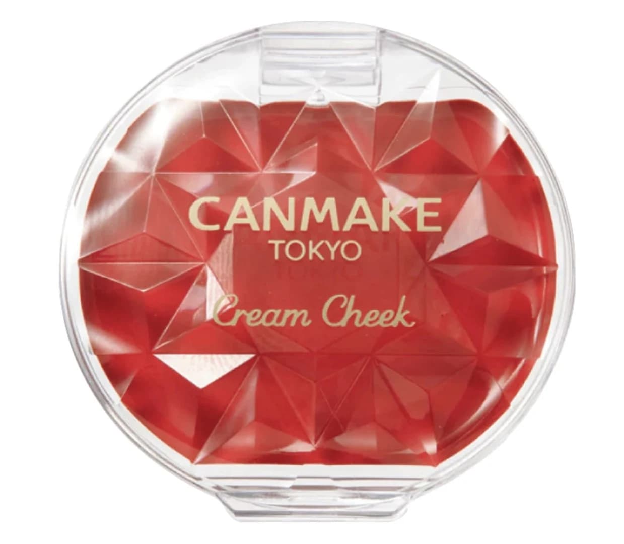 Má hồng kem Canmake Cream Cheek CL01 Clear Red Heart — ảnh 1