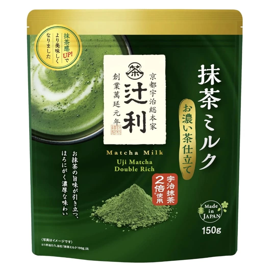 Bột Matcha Milk Tsujiri Double Rich — ảnh 1