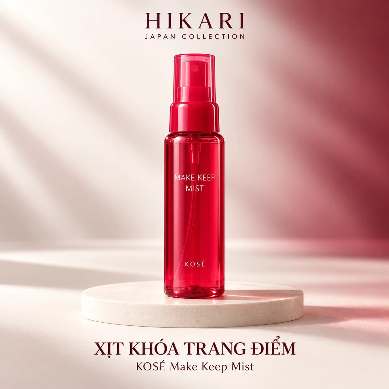 Xịt khóa lớp trang điểm KOSÉ Make Keep Mist EX+ — ảnh 1